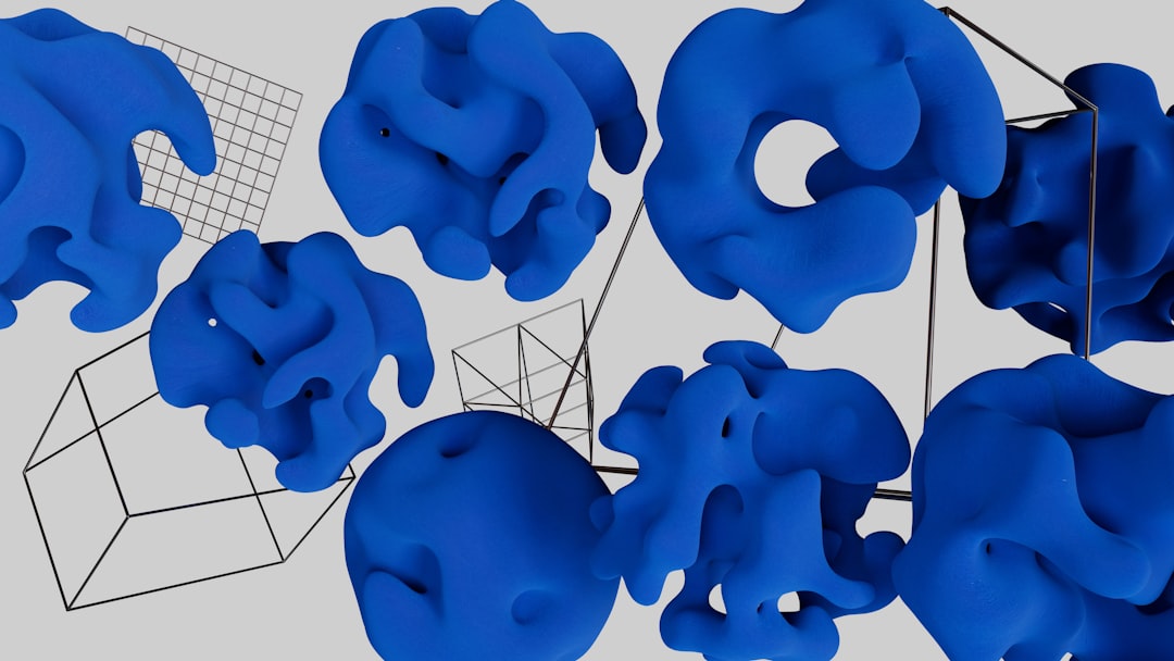 Royal Blue Abstract Jobbies — Foto: Nigel Hoare / Unsplash