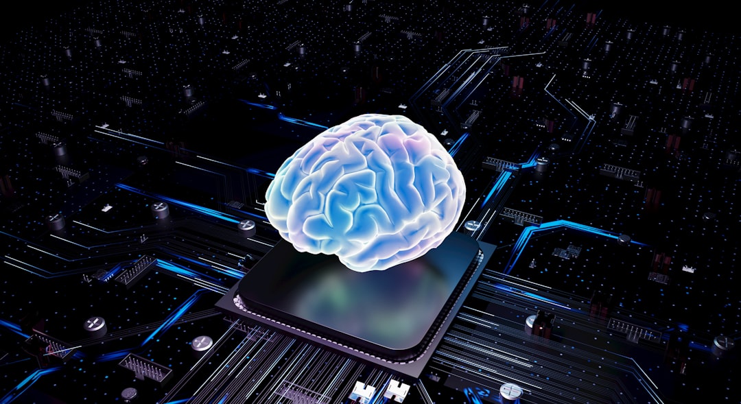 A brain over cpu represents artificial intelligence. — Foto: Sumaid pal Singh Bakshi / Unsplash
