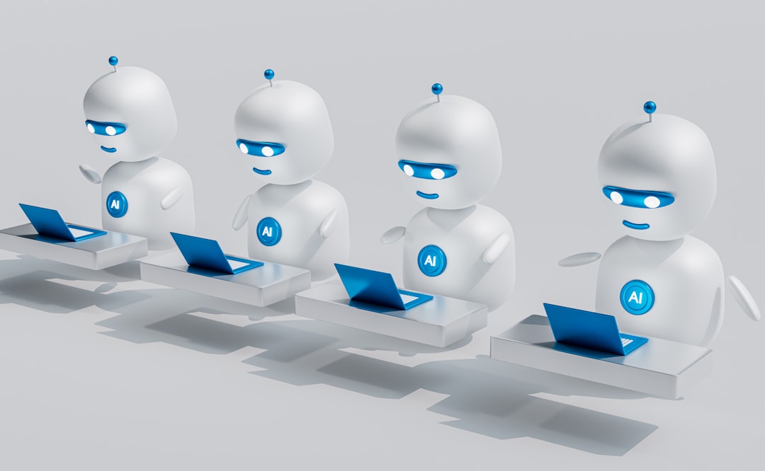 A group of artificial intelligence robots answering the question — Foto: Mohamed Nohassi / Unsplash
